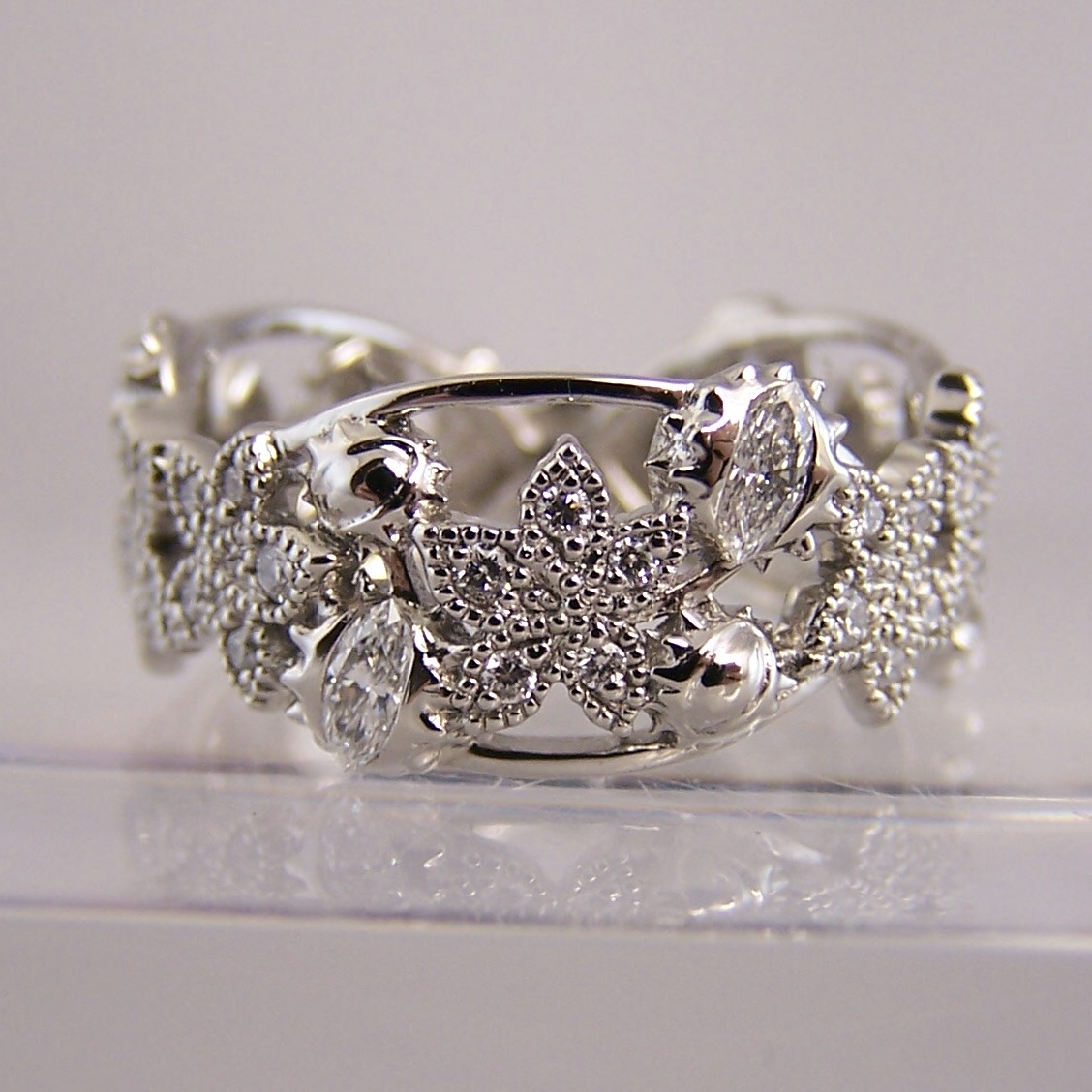 Pave Set Diamond Wedding Ring | Hatton Garden | Love Fine Diamonds