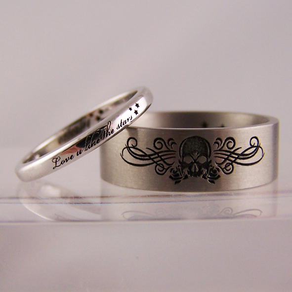 Secret Skull Engagement Ring -UDINC0336 – Until Death, Inc.