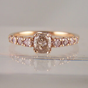 Natural Fancy Coloured Diamond Rings