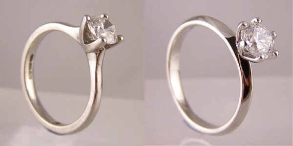 Custom Princess Cut Diamond And Pave Engagement Ring #102276 - Seattle  Bellevue | Joseph Jewelry
